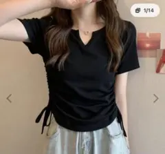 MAISON DE THERESE サイドシャーリング Tシャツのサムネイル