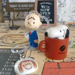 PEANUTS コーヒースタンドスタイル フィギュアマスコット 2