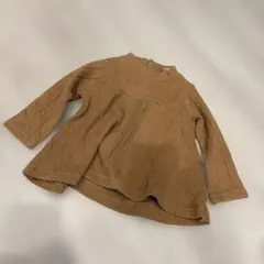 petit main ブラウンニットセーター♡90サイズ