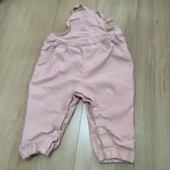 ピンク オーバーオール　90
