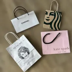 ショップ袋4点セット