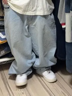 美品　Karl Kani カールカナイ　デニム　b-boy Karl Kani - カールカナイデニムジーンズジーパンストリート