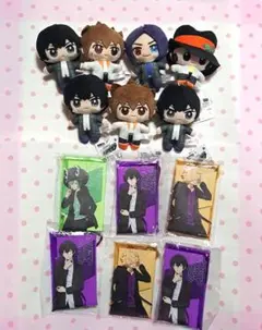 家庭教師ヒットマンREBORN　13点セット　ちょこ友ぬいぐるみ　クリアケース