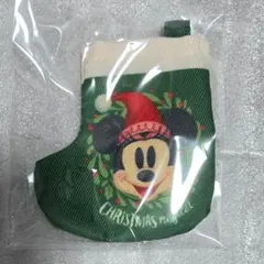 ミニーマウス クリスマス ソックス ストラップ