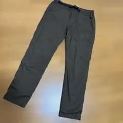 UNIQLO 블록텍 웜이지 팬츠 따뜻한 빵 뒤 기모 카키