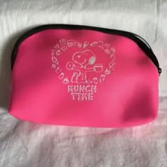 スヌーピー ポーチ ピンク
