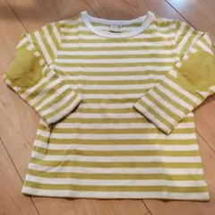 プティマイン　サイズ100cm　ボーダーロンT