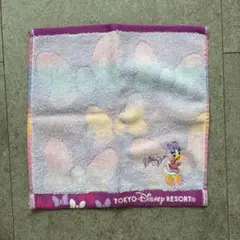 新品♡ディズニー　デイジーハンカチ