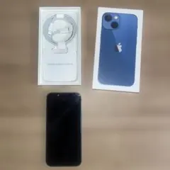 Apple iPhone 13mini ブルー 256GB 箱と付属品付き