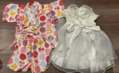 ドレス　甚平　80.90サイズ