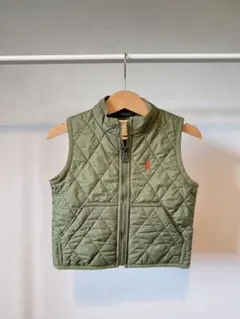 Ralph Lauren キルティングベスト オリーブ 18Mのサムネイル