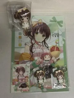 ご注文はうさぎですか？ 千夜 フィギュア キーホルダー クリアファイル セット