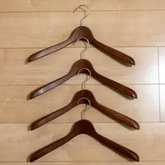ナカタハンガー ジャケットハンガー PRC-01 ダークブラウン メンズ