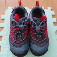 KEEN　スニーカー 20cm　グレー/レッド
