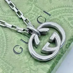 GUCCI グッチ インターロッキング ダブルG ネックレス 社外チェーン
