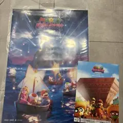 ザ・スーパーマリオギャラクシー　ムービー　映画　前売り特典ポスター&フライヤー