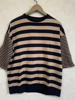 niko and... ボーダーTシャツ サイズ3のサムネイル