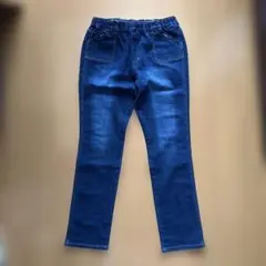 ウエストゴム ストレートデニムパンツ 3Lのサムネイル