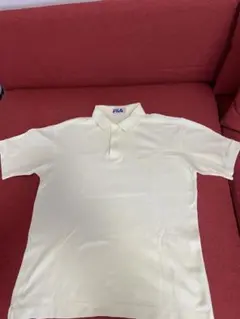 FILA ポロシャツ クリーム色(メンズMサイズ