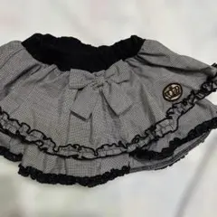 BABYDOLL チェック柄フリルスカート 100cm