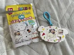 すき家　すきすきセット　クレヨンしんちゃん　シロのパズルキーホルダーのサムネイル