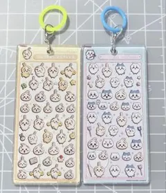 ちいかわ　めじるしアクセサリー　チャーム　セット シール風　シルバー