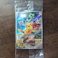 じ*ん様 ピカチュウ スカバイ みんなでぼうけん プロモ 未開封
