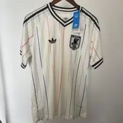 アディダス 日本代表 ユニフォーム レトロ レインボー Lサイズ。