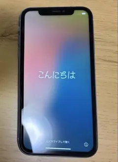 iPhone XR black64GB♡バッテリーフル SIM解除♡充電ケーブル - メルカリ