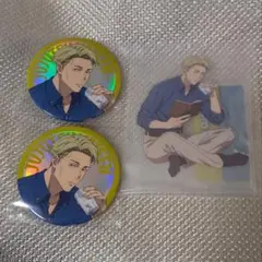 呪術廻戦 セガラッキーくじ 七海 缶バッジ アクスタ