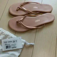 【新品未使用】 TKEES サンダル スパークリングローズ USA 06 37のサムネイル