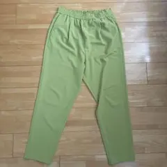 green label グリーンレーベル オルマイパンツ ライムグリーン