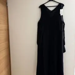 RADIATE ノースリーブロングワンピース ブラック