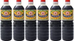 鹿児島の甘い醤油　サクラカネヨ甘露１リットル６本組　賞味期限満タン aのサムネイル