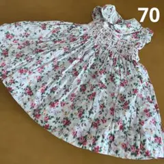 未使用　ラルフローレン　ベビーワンピース　パンツ付き　6M