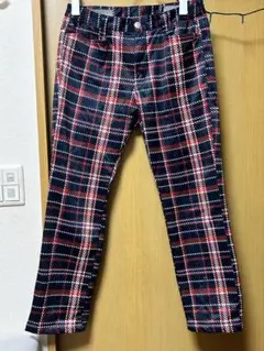 FILA GOLF チェック柄パンツ Lサイズ