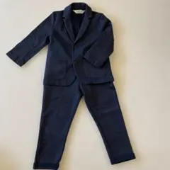 H&M キッズ セットアップ スーツ ネイビー 104cm
