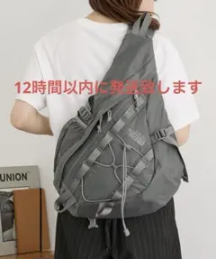 THE NORTH FACE 韓国限定 ELECTRONスリングバッグ Iグレー - メルカリ