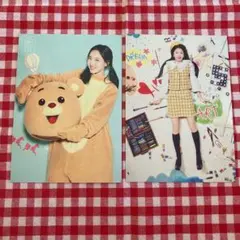 TWICE ランダムトレカ ナヨン チェヨン