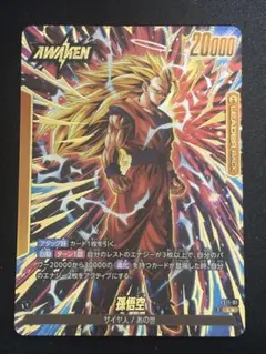 【美品】フュージョンワールド 孫悟空 リーダーパラレル 進化の境地