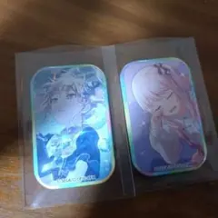 プロセカ　暁山瑞希　スクエア　缶バッチ　2点セット