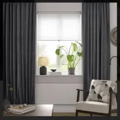 新品未使用　IKEA サネーラ　ベルベット　カーテン　グレー　250cm 2026年最新】IKEA SANELA カーテンの人気アイテム - メルカリ