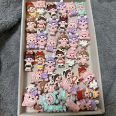 セール❗️MEIMEIカラフルキャラクター型デコパーツ約43個まとめ売りセット