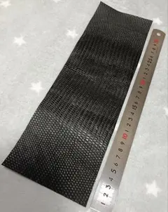 ☆ロングバックカット☆リザード 本革☆ブラック☆ビリヤード