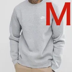新品 ナイキ フレンチテリー クルー トレーナー グレー Ｍサイズ 送料無料