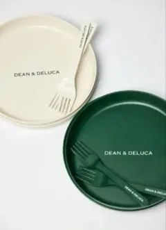 ディーン&デルーカのプレート&フォークセット