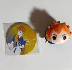 ハイキュー!! 日向翔陽　もちマス　極楽湯　運試しみくじ　缶バッジ