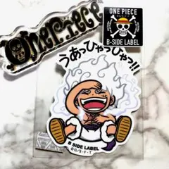 ビーサイドレーベルステッカーワンピース