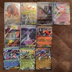 ポケモンカード まとめ売りRR•ARミラー含む 10枚セット 美品即スリーブ