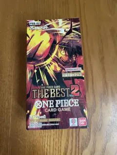 ワンピースカード ザ ベスト2 1BOX 新品 未開封テープ付き